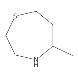 5-Methyl-1,4-thiazepane结构式