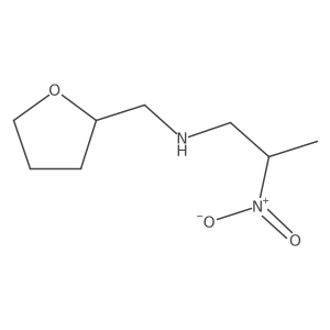 (2-Nitropropyl)[(oxolan-2-yl)methyl]amine结构式