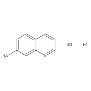 Quinolin-7-amine dihydrochloride结构式