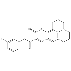 N-(3-fluorophenyl)-4-imino-3-oxa-13-azatetracyclo[7.7.1.0^{2,7}.0^{13,17}]heptadeca-1,5,7,9(17)-tetraene-5-carboxamide Structure
