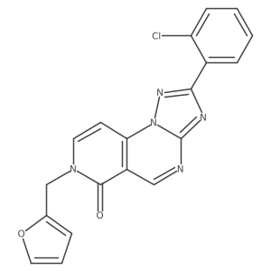 C19H12ClN5O2结构式