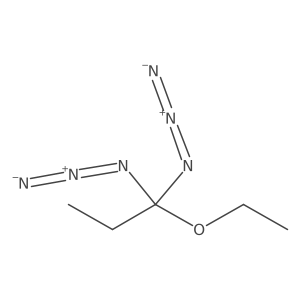 1,1-Diazido-1-ethoxypropane结构式
