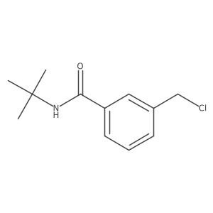 N-tert-butyl-3-(chloromethyl)benzamide Structure
