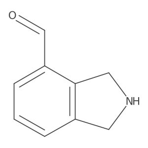 Isoindoline-4-carboxaldehyde结构式