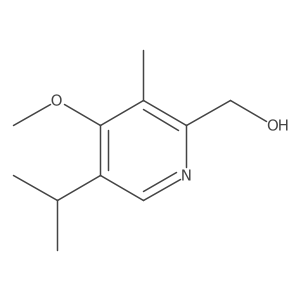 (5-Isopropyl-4-methoxy-3-methylpyridin-2-yl)methanol Structure