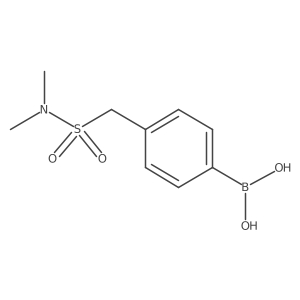 (4-((N,N-Dimethylsulfamoyl)methyl)phenyl)boronic acid Structure