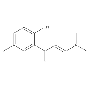 3-(Dimethylamino)-1-(2-hydroxy-5-methylphenyl)prop-2-EN-1-one结构式