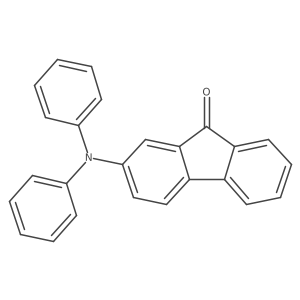2-(Diphenylamino)-9H-fluoren-9-one结构式