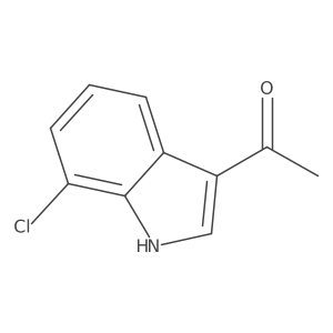 1-(7-chloro-1H-indol-3-yl)ethan-1-one Structure
