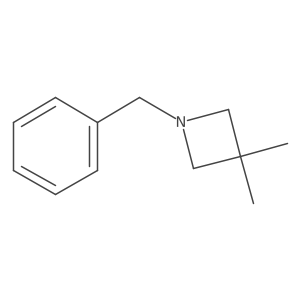 1-Benzyl-3,3-dimethylazetidine结构式