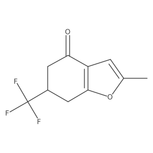2-Methyl-6-(trifluoromethyl)-6,7-dihydrobenzofuran-4(5H)-one Structure