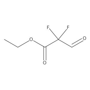 Ethyl 2,2-difluoro-3-oxopropanoate结构式