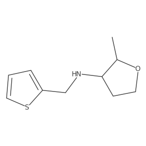 2-methyl-N-(thiophen-2-ylmethyl)oxolan-3-amine结构式