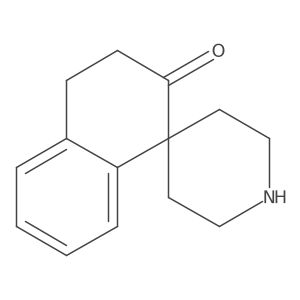 3,4-Dihydrospiro[naphthalene-1(2H),4a(2)-piperidin]-2-one Structure