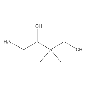 4-Amino-2,2-dimethylbutane-1,3-diol Structure