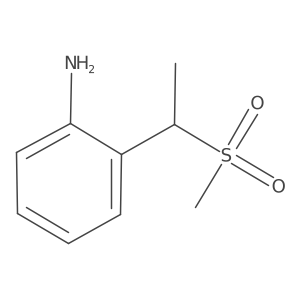 2-(1-(Methylsulfonyl)ethyl)aniline结构式
