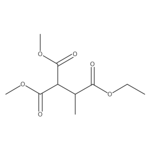 1,1-Dimethyl 2-(1-Ethoxy-1-oxomethyl)propane-1,1-dicarboxylate结构式