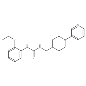 1-(2-Ethoxyphenyl)-3-((1-(pyridin-3-yl)piperidin-4-yl)methyl)urea Structure