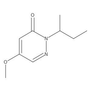 2-(sec-Butyl)-5-methoxypyridazin-3(2H)-one结构式