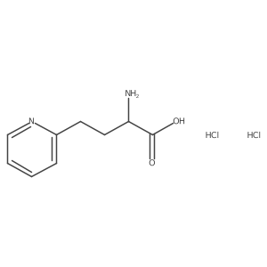 2-Amino-4-(2-pyridinyl)butanoic acid dihydrochloride Structure