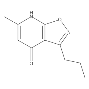 6-Methyl-3-propyl-[1,2]oxazolo[5,4-b]pyridin-4-ol Structure