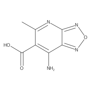 7-Amino-5-methyl-[1,2,5]oxadiazolo[3,4-b]pyridine-6-carboxylic acid结构式