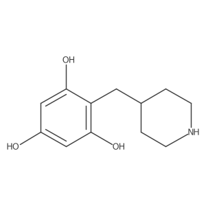 2-[(Piperidin-4-yl)methyl]benzene-1,3,5-triol Structure