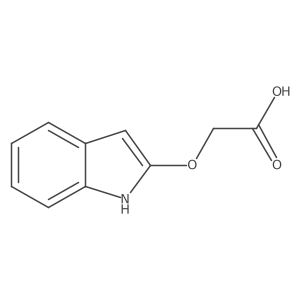 2-(1H-indol-2-yloxy)acetic acid结构式