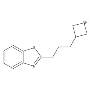 2-[3-(Azetidin-3-yl)propyl]-1,3-benzothiazole Structure