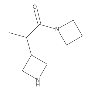 (2S)-1-(azetidin-1-yl)-2-(azetidin-3-yl)propan-1-one Structure