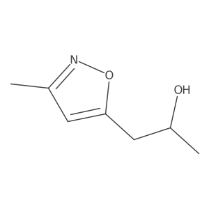 (2R)-1-(3-methyl-1,2-oxazol-5-yl)propan-2-ol Structure