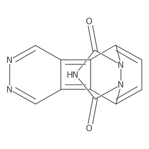 5,11-Etheno-7H-pyridazino[4a(2),5a(2):3,4]cyclobuta[1,2-d][1,2,4]triazolo[1,2-a]pyridazine-7,9(8H)-dione结构式