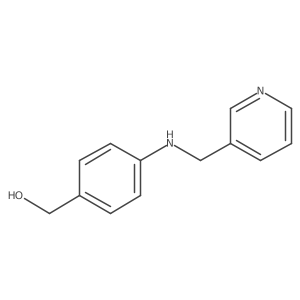 4-[(3-Pyridinylmethyl)amino]benzenemethanol Structure