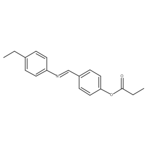 Phenol, 4-[[(4-ethylphenyl)imino]methyl]-, 1-propanoate结构式