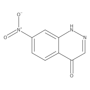 7-Nitrocinnolin-4-ol Structure