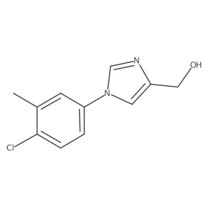 1-(4-Chloro-3-methylphenyl)-1H-imidazole-4-methanol Structure