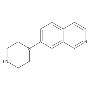 7-Piperazin-1-ylisoquinoline结构式