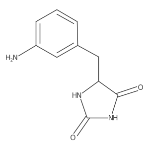 5-[(3-Aminophenyl)methyl]-2,4-imidazolidinedione结构式