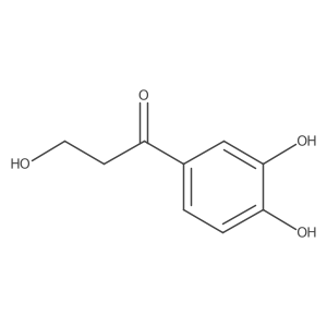 1-(3,4-Dihydroxyphenyl)-3-hydroxy-1-propanone Structure