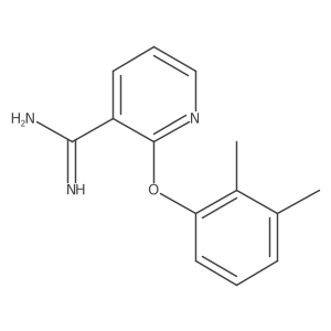 2-(2,3-Dimethylphenoxy)-3-pyridinecarboximidamide结构式