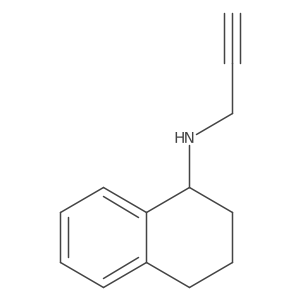 N-(prop-2-yn-1-yl)-1,2,3,4-tetrahydronaphthalen-1-amine结构式