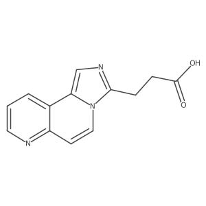 Imidazo[5,1-f][1,6]naphthyridine-3-propanoic acid Structure