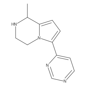 1-Methyl-6-pyrimidin-4-yl-1,2,3,4-tetrahydro-pyrrolo[1,2-a]pyrazine Structure