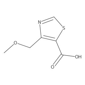 4-(Methoxymethyl)-1,3-thiazole-5-carboxylic acid结构式