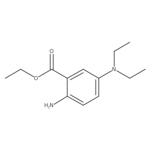 Ethyl 2-amino-5-(diethylamino)benzoate Structure