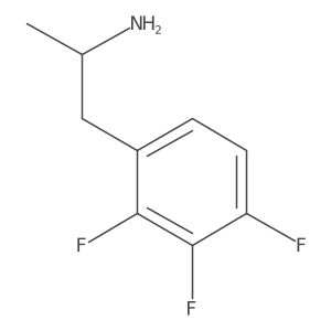 (2R)-1-(2,3,4-trifluorophenyl)propan-2-amine Structure