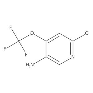 6-Chloro-4-(trifluoromethoxy)pyridin-3-amine Structure