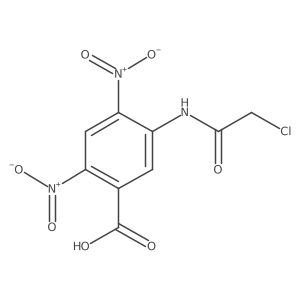 5-[(Chloroacetyl)amino]-2,4-dinitrobenzoic acid Structure