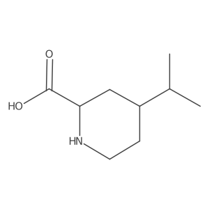 4-(Propan-2-yl)piperidine-2-carboxylic acid Structure