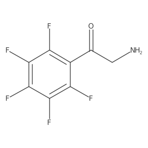2-Amino-1-(pentafluorophenyl)ethan-1-one Structure